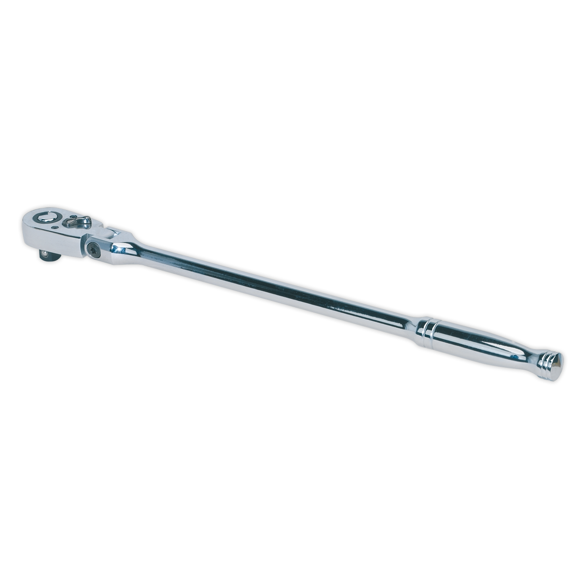 Sealey 445mm 1/2"Sq Drive Flexi-Head Ratchet Wrench with Pear-Head & Flip Reverse AK662F