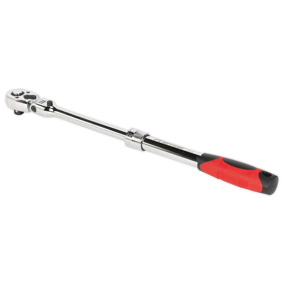 Sealey 1/2"Sq Drive Locking Flexi-Head Extendable Ratchet Wrench AK6682