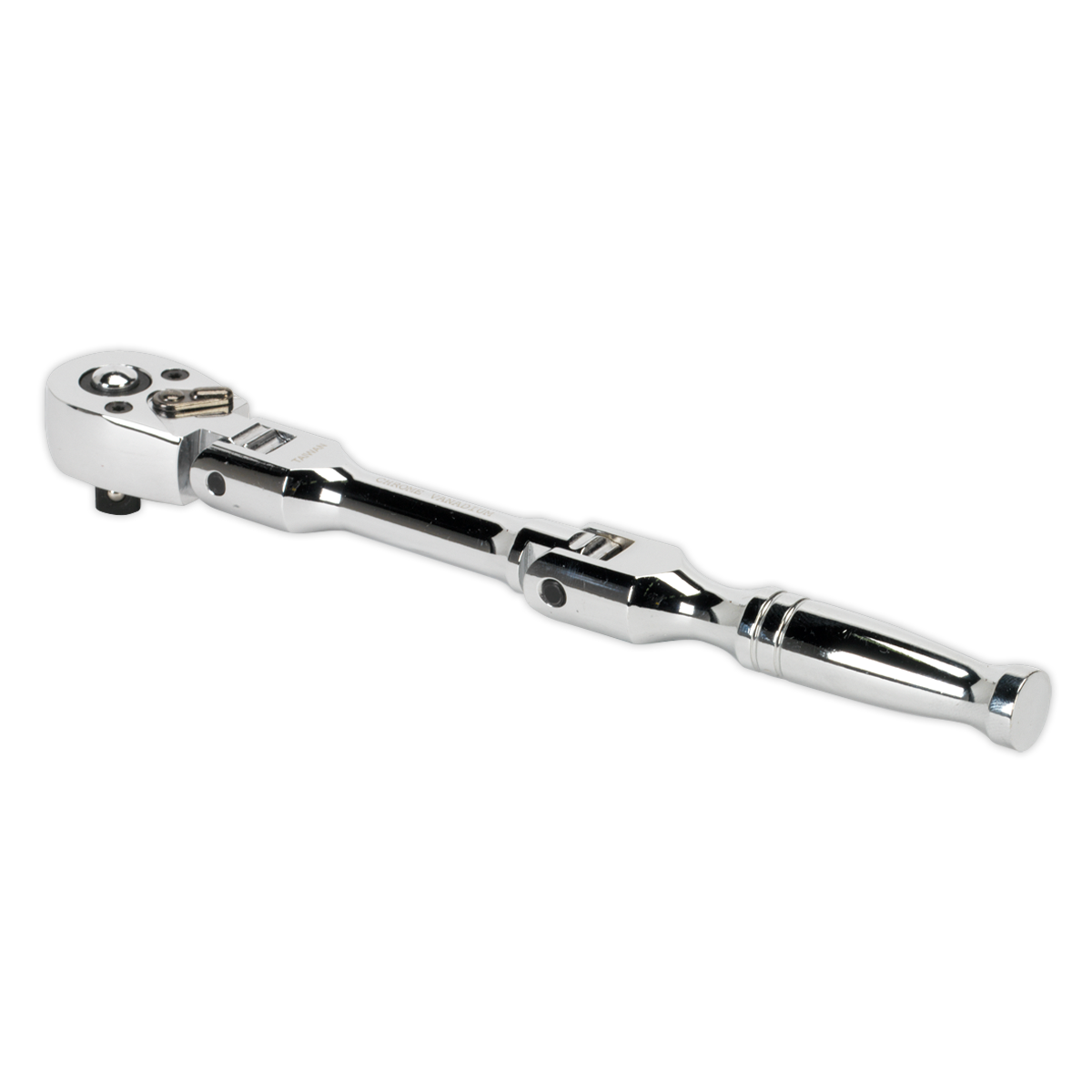 Sealey 3/8"Sq Drive Flexi-Head Ratchet Wrench - Flip Reverse AK673