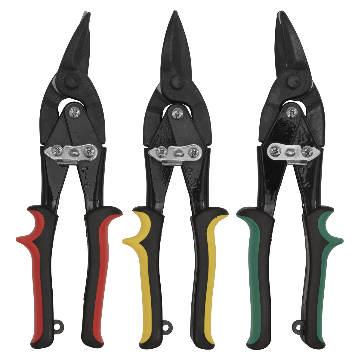 Sealey 3pc Aviation Tin Snip Set AK6907