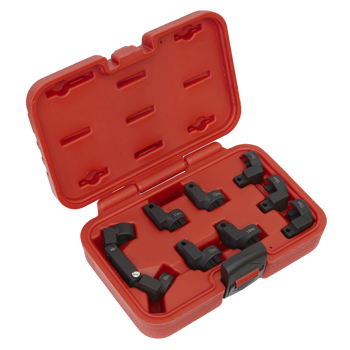 Sealey 9pc 3/8"Sq Drive Injector Pipe Socket Set AK6985