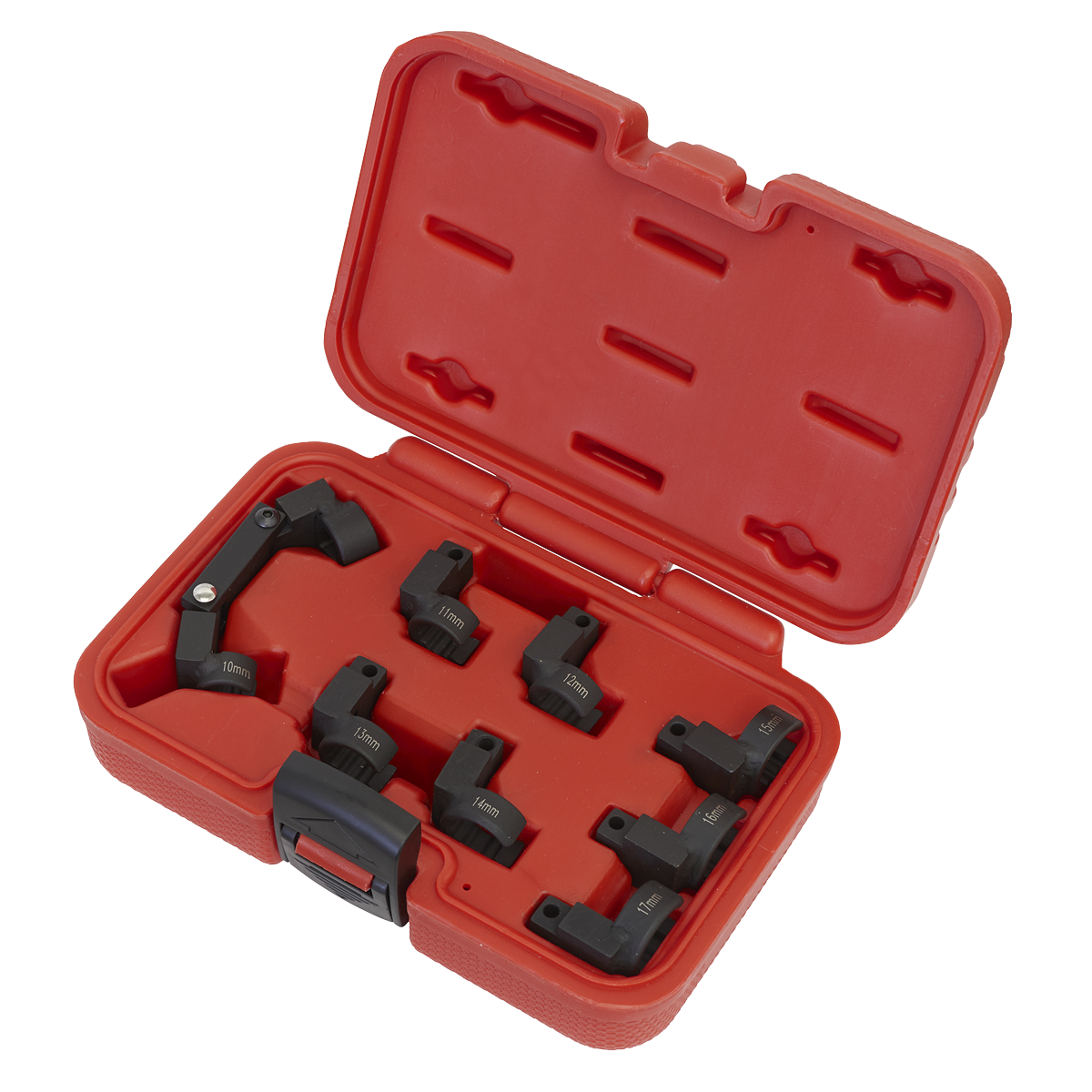 Sealey 9pc 3/8"Sq Drive Injector Pipe Socket Set AK6985