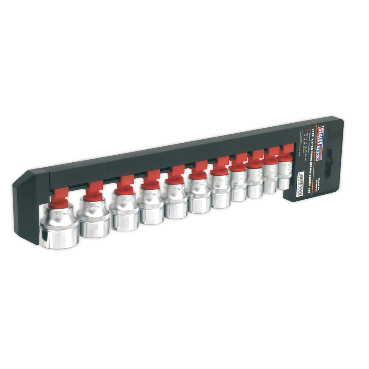 Sealey 11pc 3/8"Sq Drive Total Drive® Socket Set AK69911