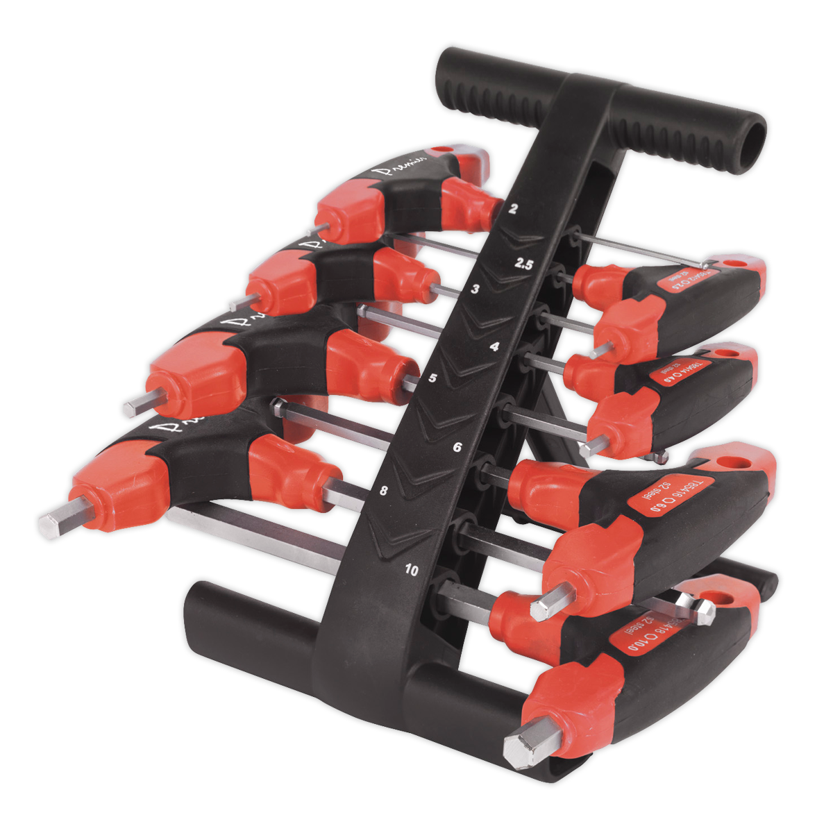 Sealey 8pc T-Handle Ball-End Hex Key Set AK7144