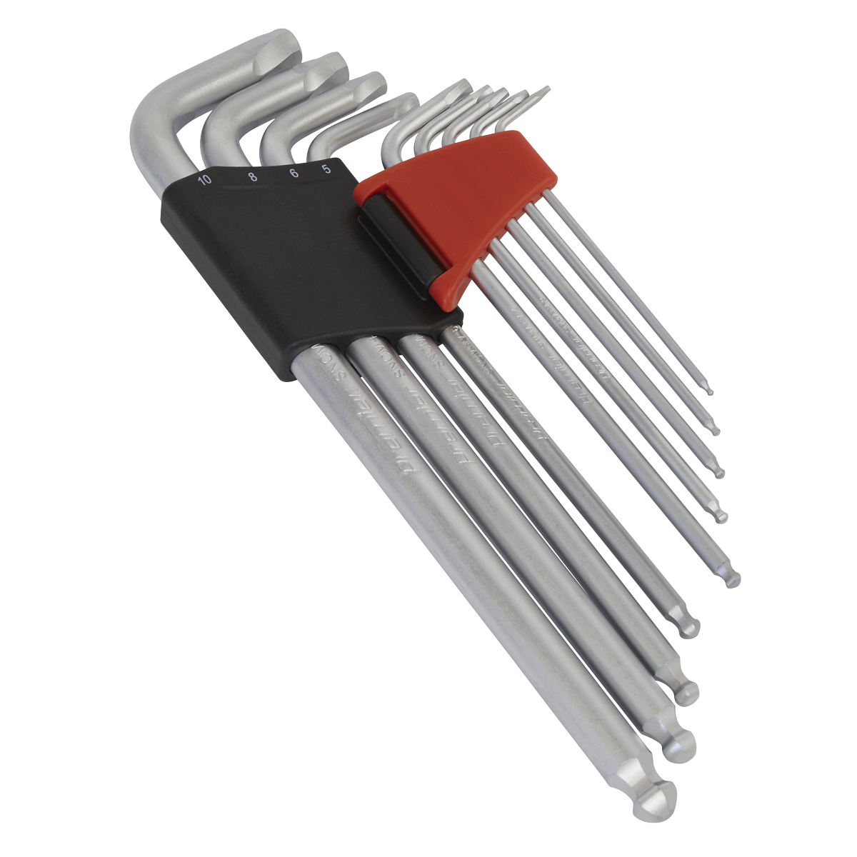 Sealey 9pc Lock-On™ Ball-End Hex Key Set AK7180
