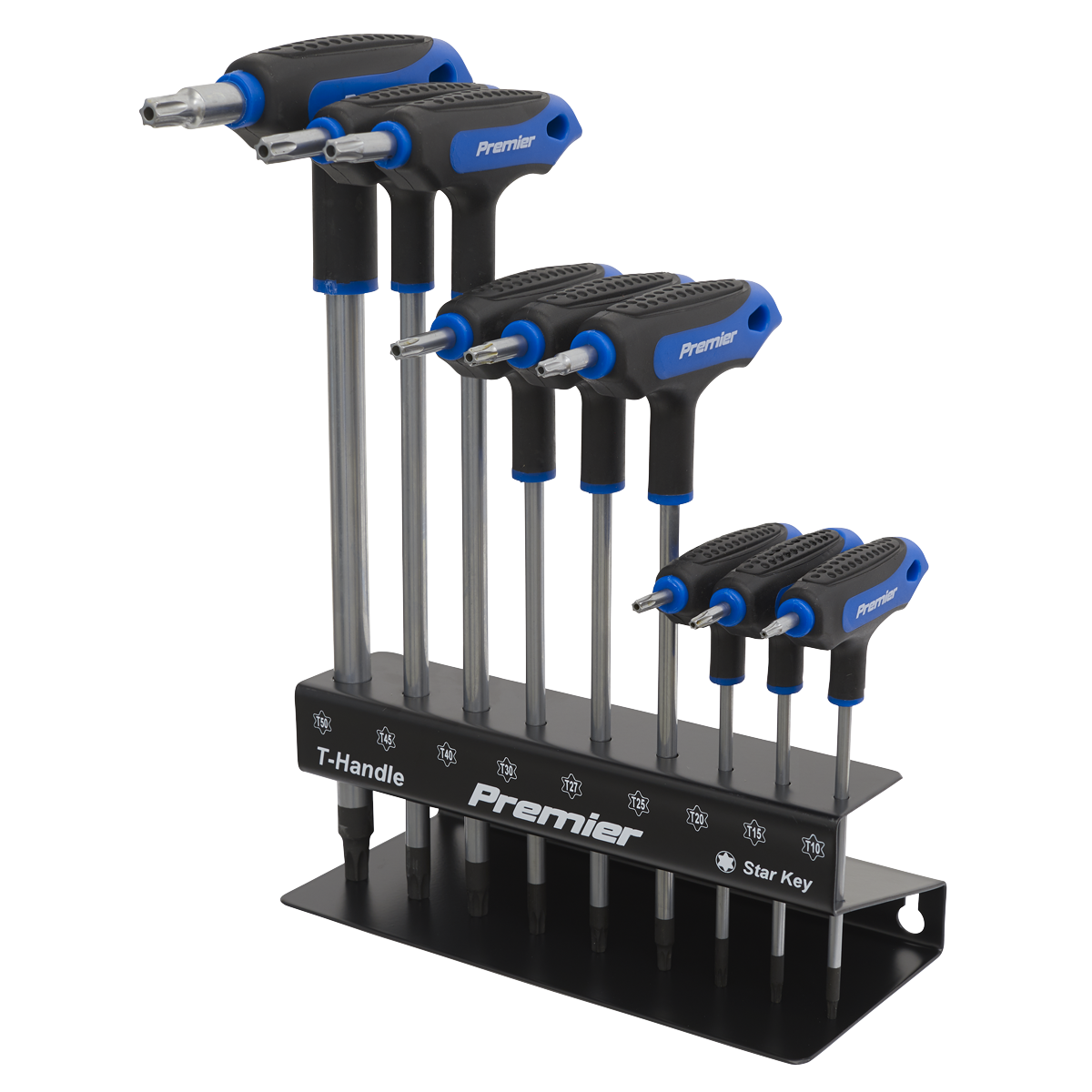 Sealey 9pc T-Handle TRX-Star* Key Set AK7196