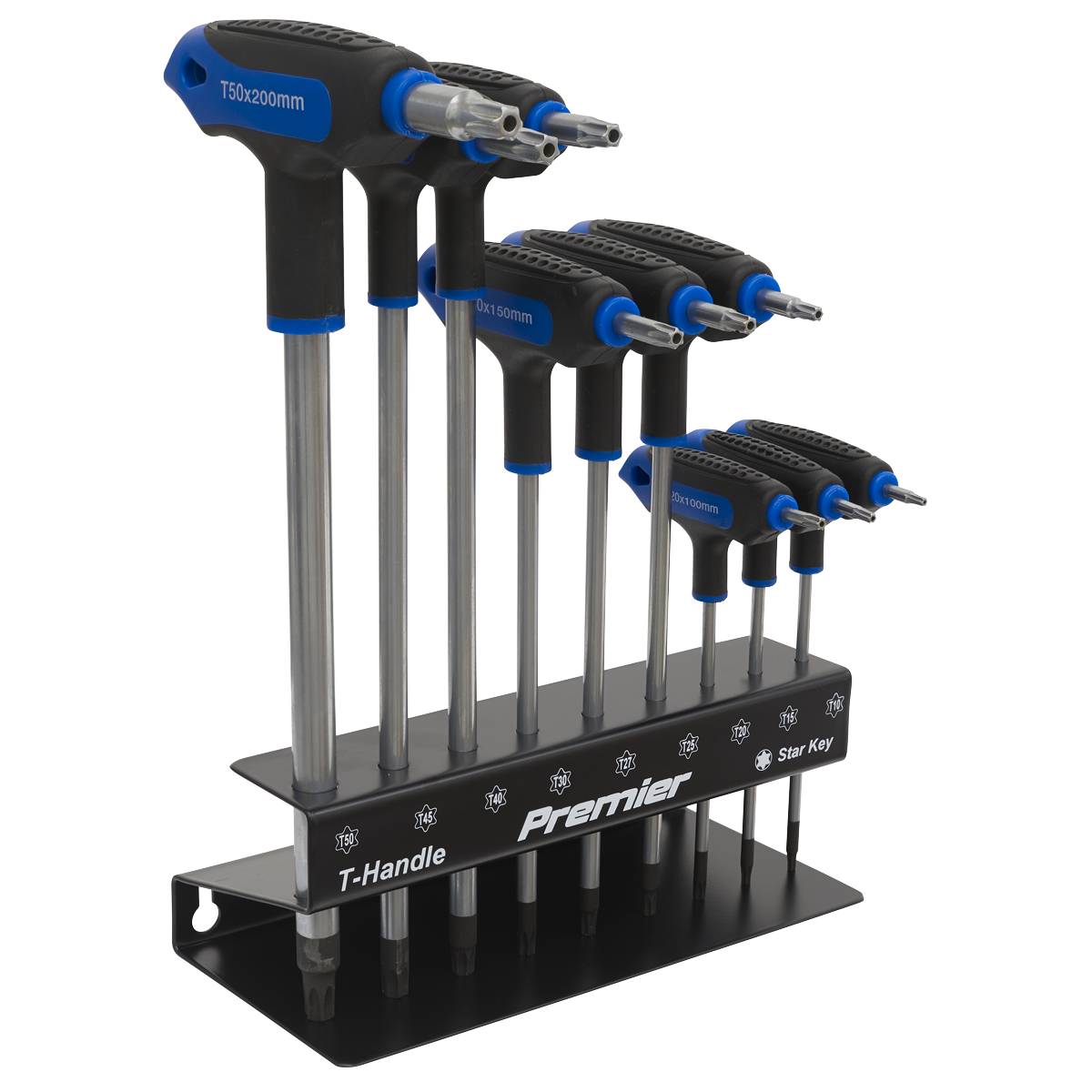 Sealey 9pc T-Handle TRX-Star* Key Set AK7196
