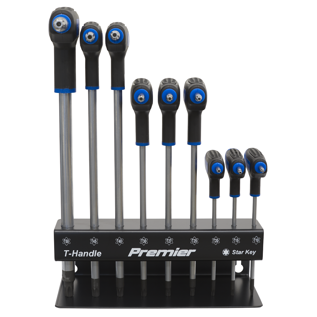 Sealey 9pc T-Handle TRX-Star* Key Set AK7196