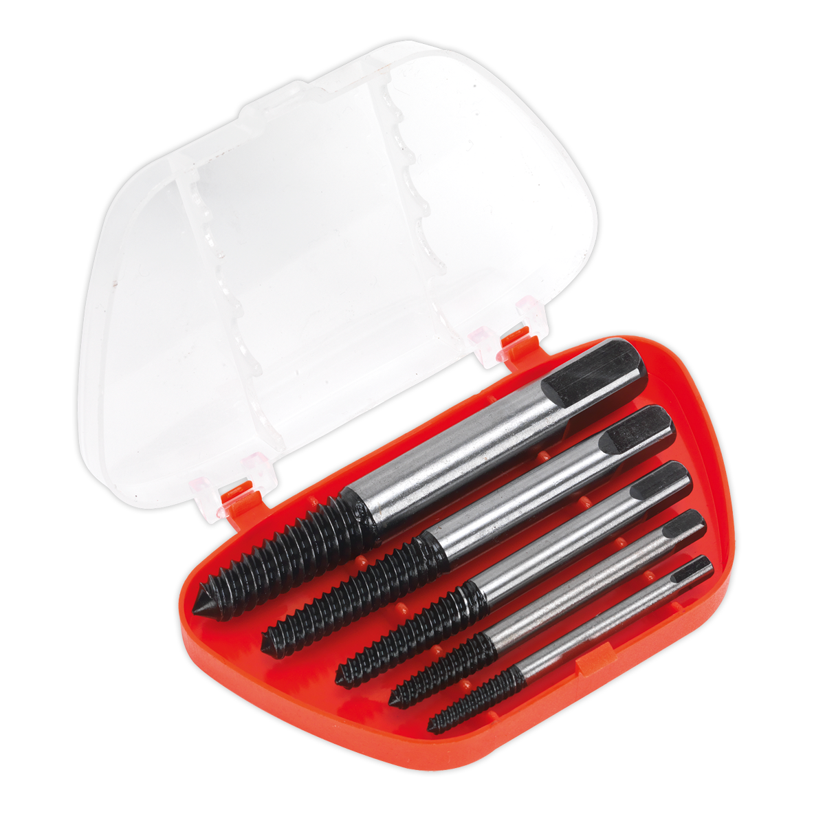 Sealey 5pc Helix Type Screw Extractor Set AK722