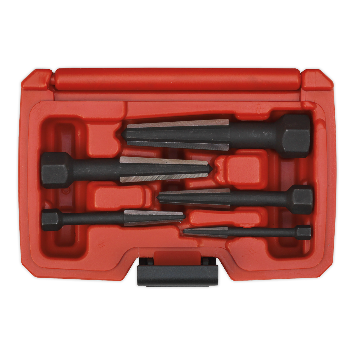 Sealey 5pc Double Edge Screw Extractor Set AK752