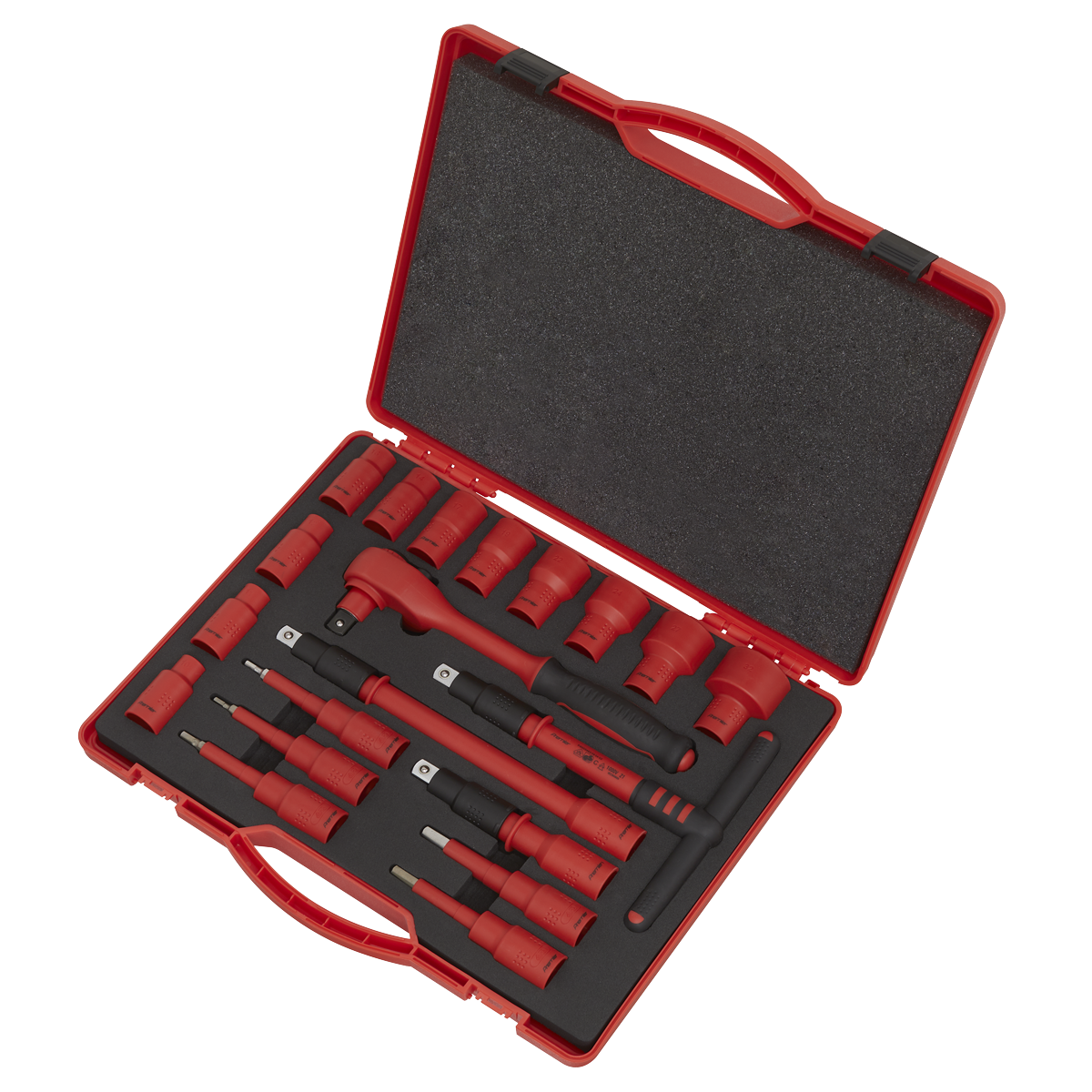 Sealey 20pc 1/2"Sq Drive Insulated Socket Set - VDE Approved AK7941