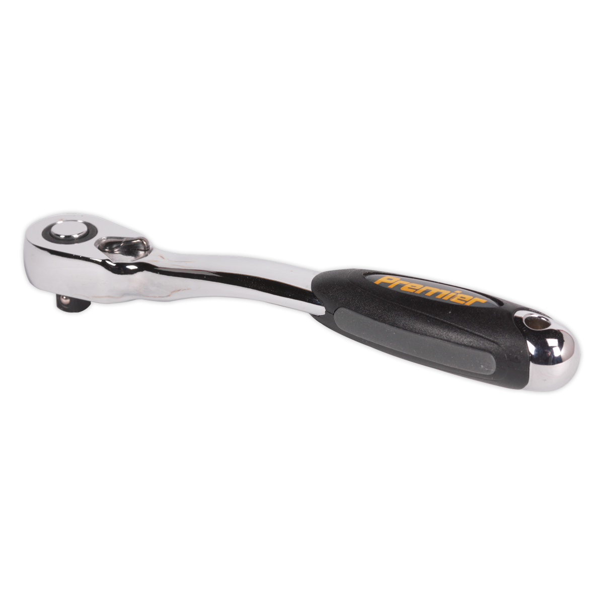 Sealey 1/4"Sq Drive Pear-Head Offset Ratchet Wrench with Flip Reverse AK7946
