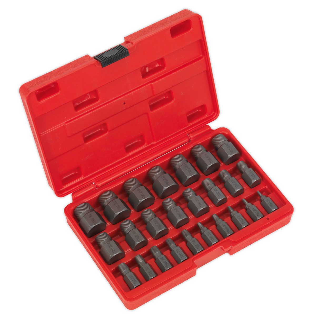 Sealey 25pc Multi-Spline Screw Extractor Set AK8182