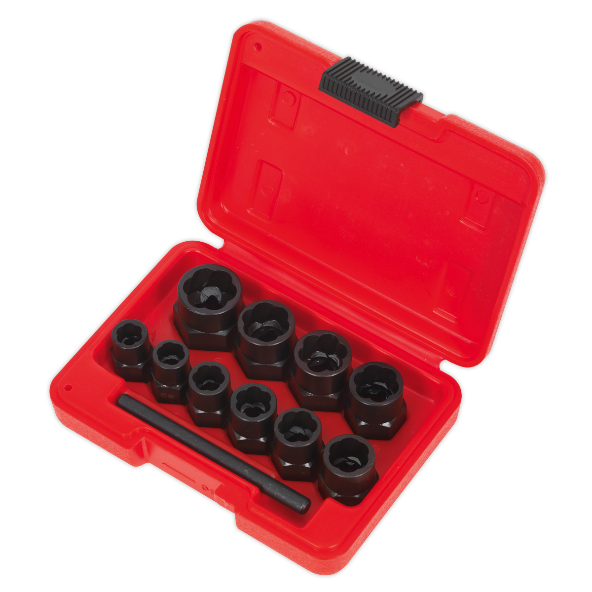 Sealey 11pc 3/8"Sq Drive Bolt Extractor Set AK8184