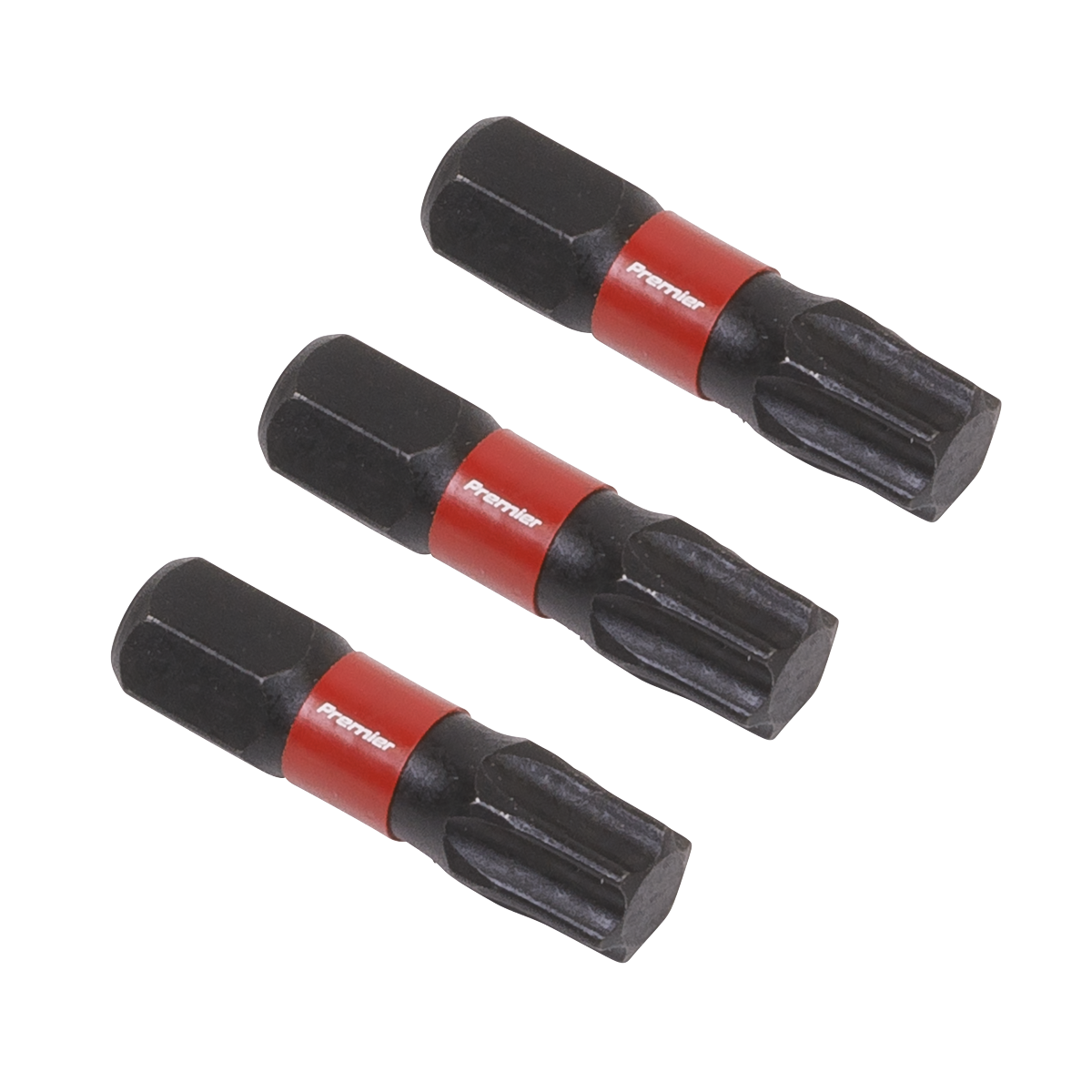 Sealey 3pc 25mm TRX-Star* T40 Impact Power Tool Bit Set AK8221