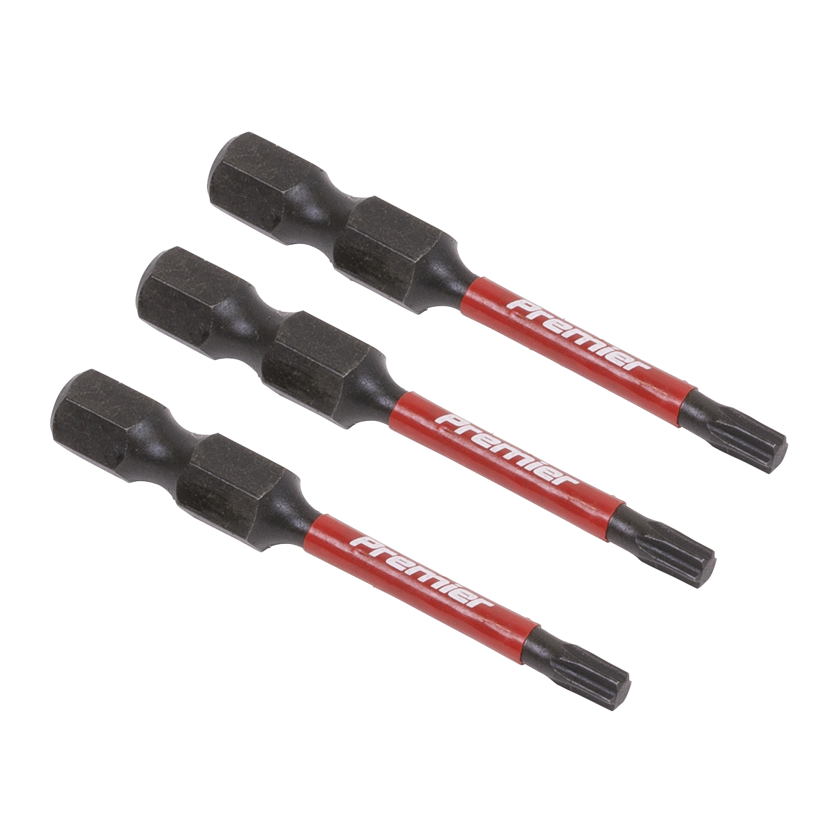 Sealey 3pc 50mm TRX-Star* T15 Impact Power Tool Bit Set AK8241