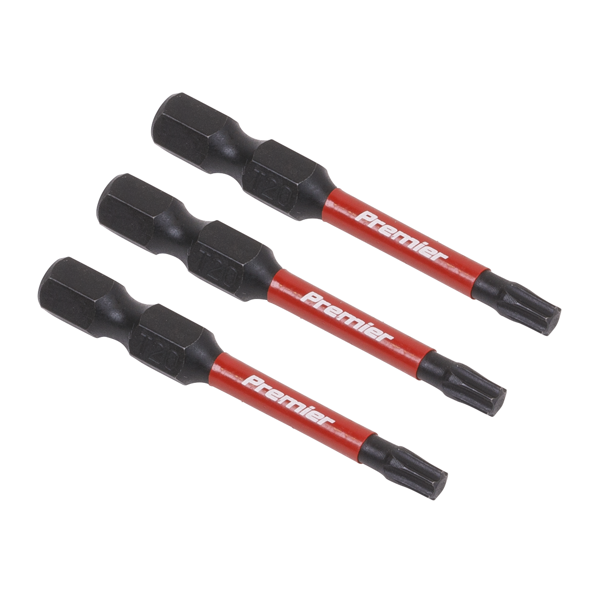 Sealey 3p 50mm TRX-Star* T20 Impact Power Tool Bit Set AK8242