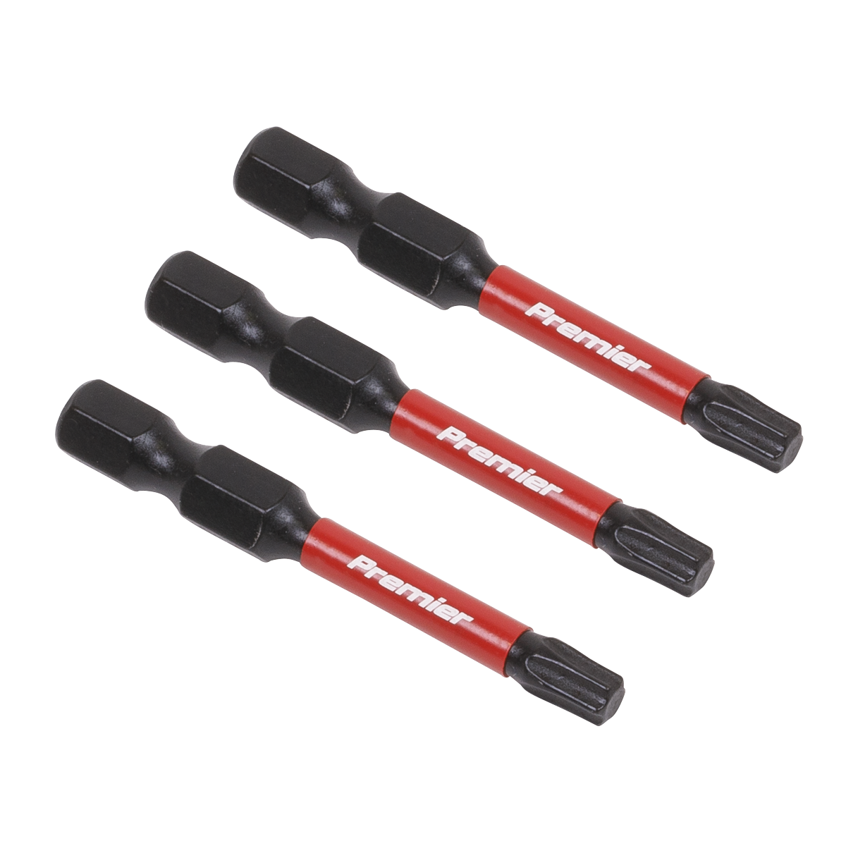 Sealey 3pc 50mm TRX-Star* T25 Impact Power Tool Bit Set AK8243