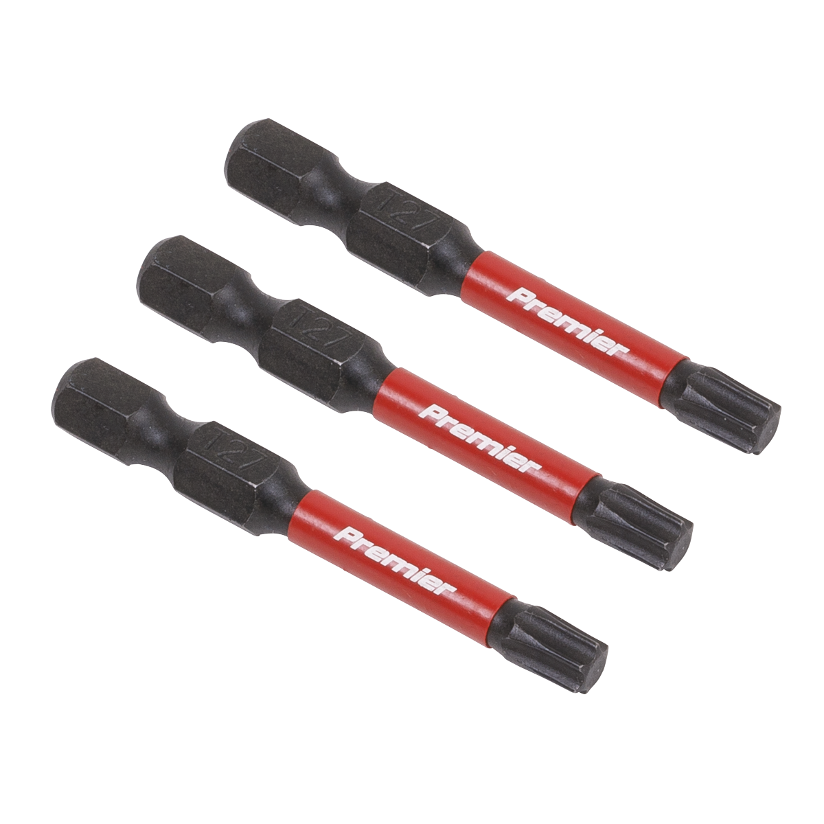 Sealey 3pc 50mm TRX-Star* T27 Impact Power Tool Bit Set AK8244