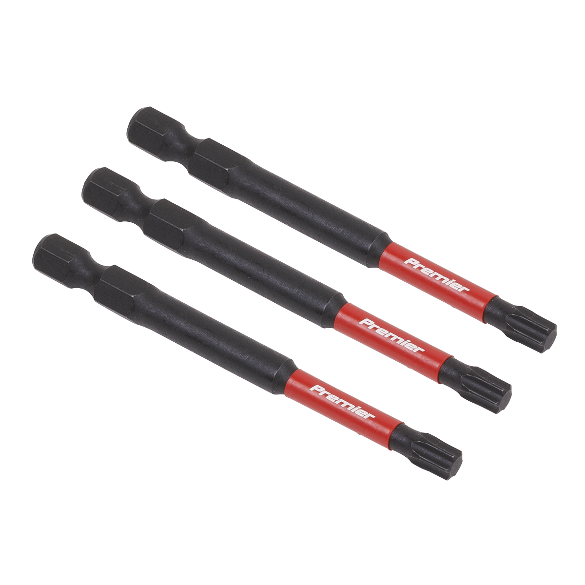 Sealey 3pc 75mm TRX Star* T27 Impact Power Tool Bit Set AK8269