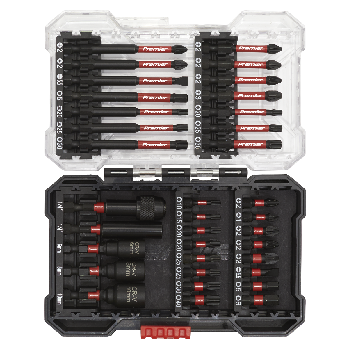 Sealey 35pc Impact Grade Power Tool Bit Set AK8283