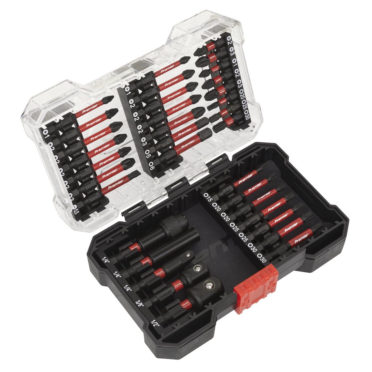 Sealey 34pc Impact Grade Power Tool Bit Set AK8285