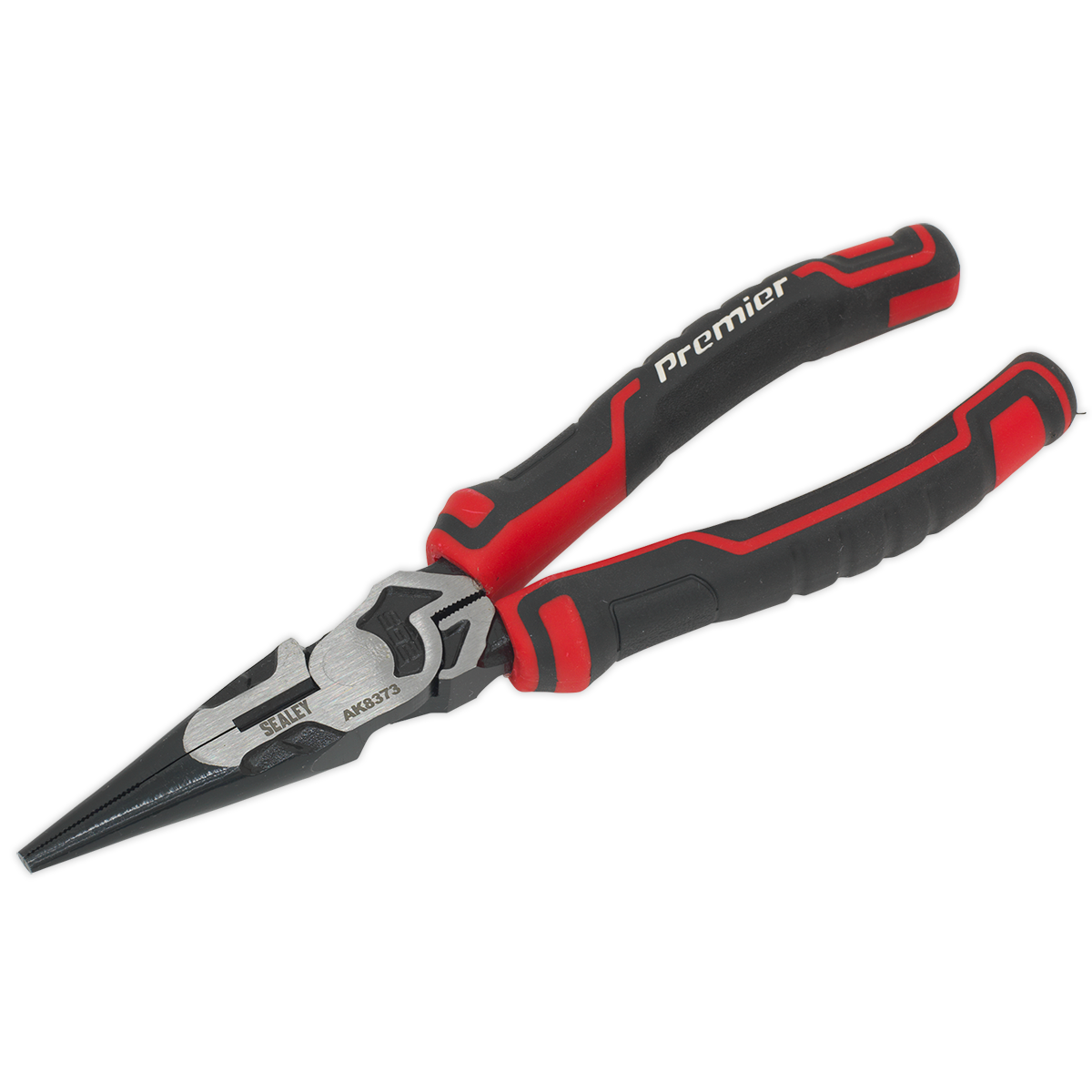 Sealey 200mm High Leverage Long Nose Pliers AK8373