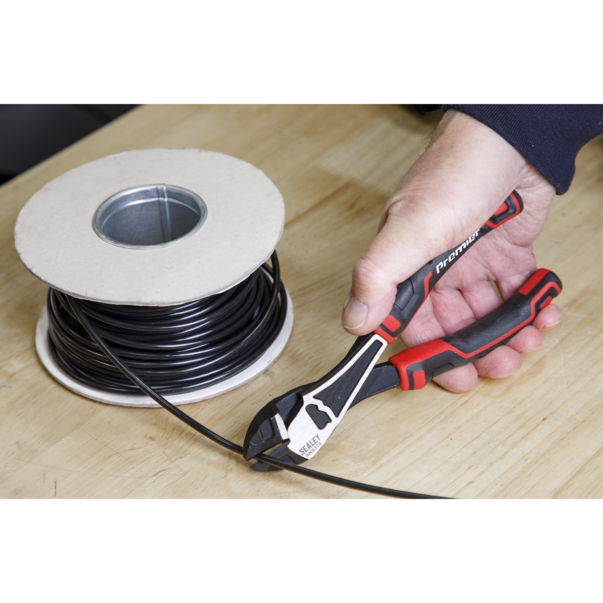 Sealey 190mm Heavy-Duty High Leverage Side Cutters AK8375