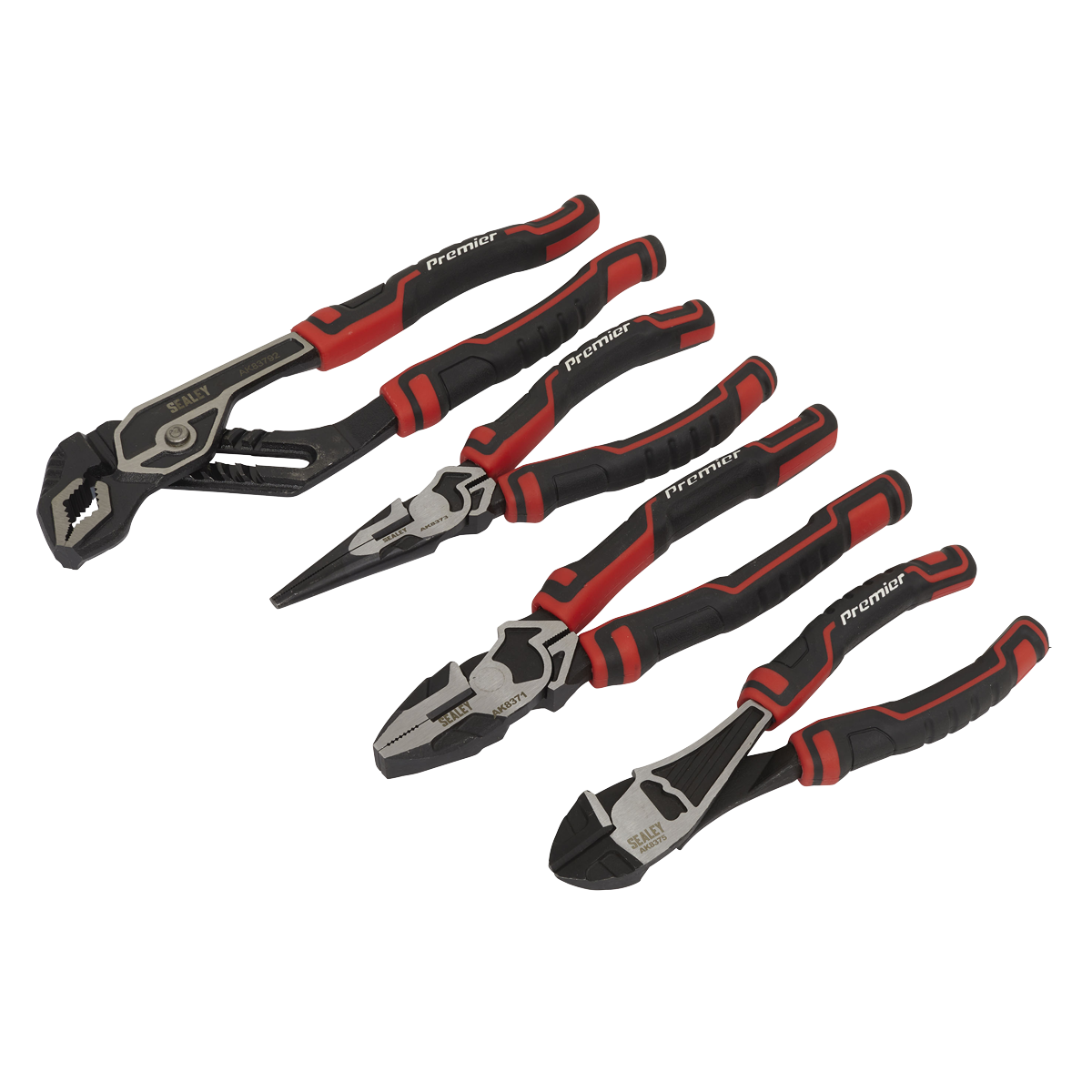 Sealey 4pc High Leverage Pliers Set AK8378