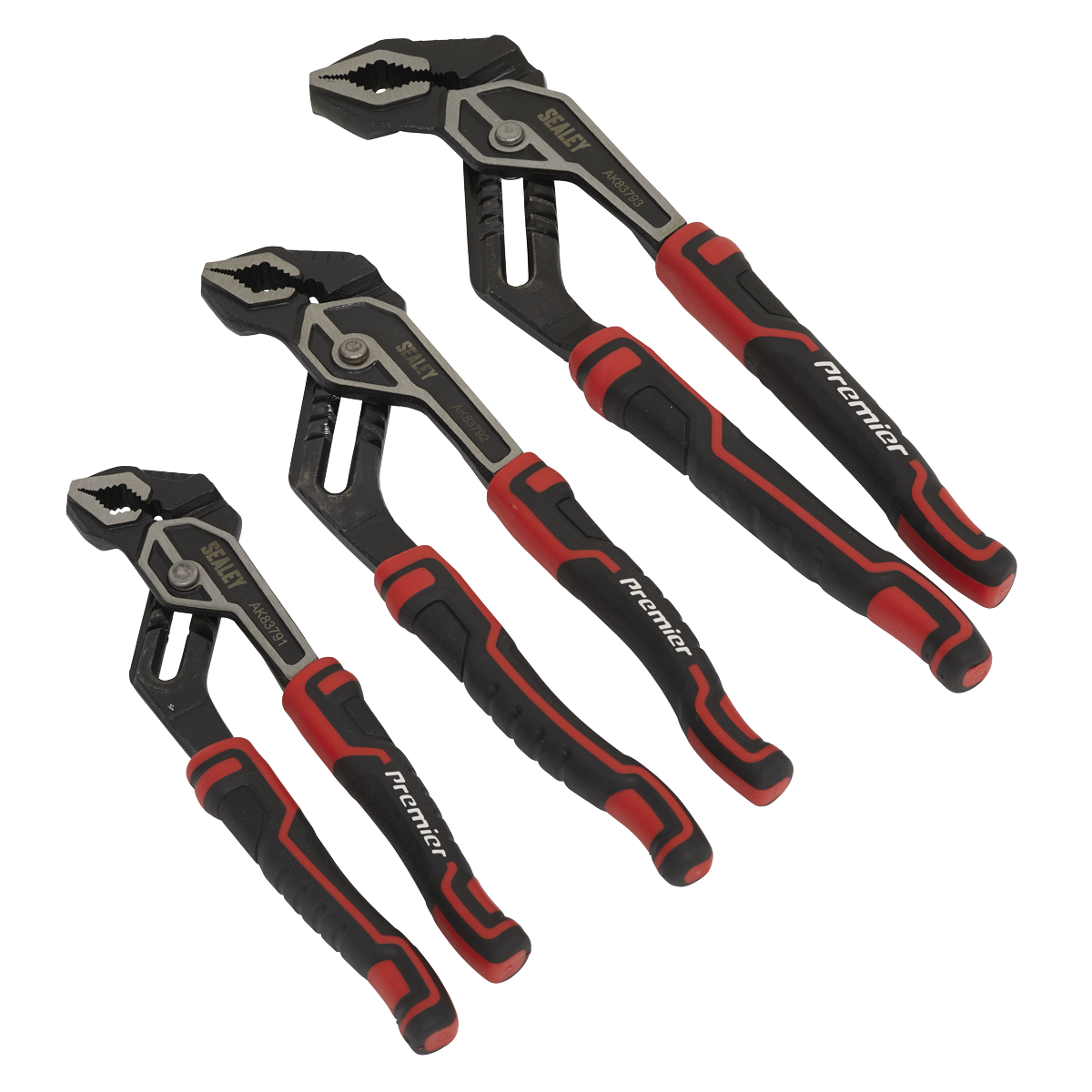 Sealey 3pc Water Pump Pliers Set AK8379