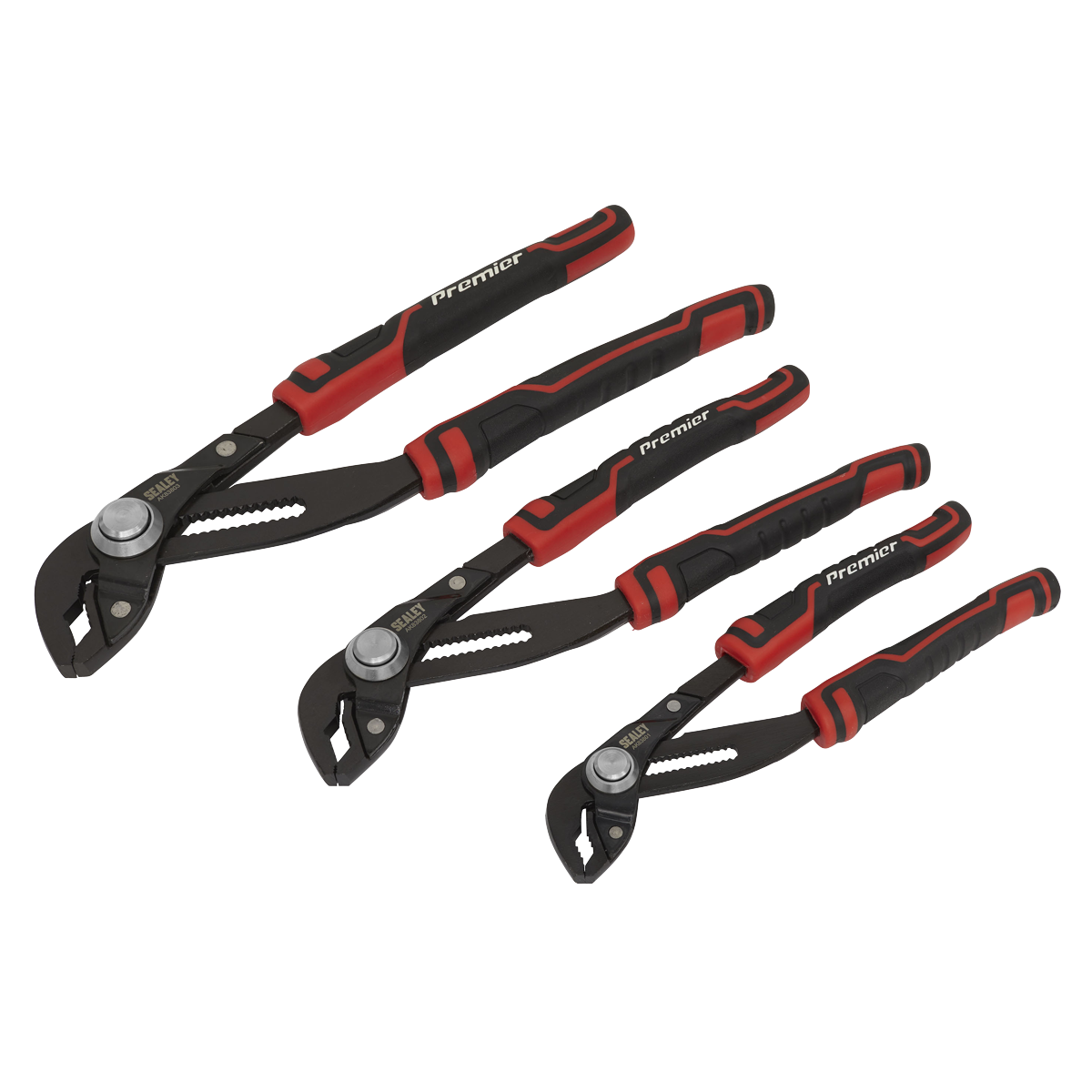 Sealey 3pc Quick Release Water Pump Pliers Set AK8380