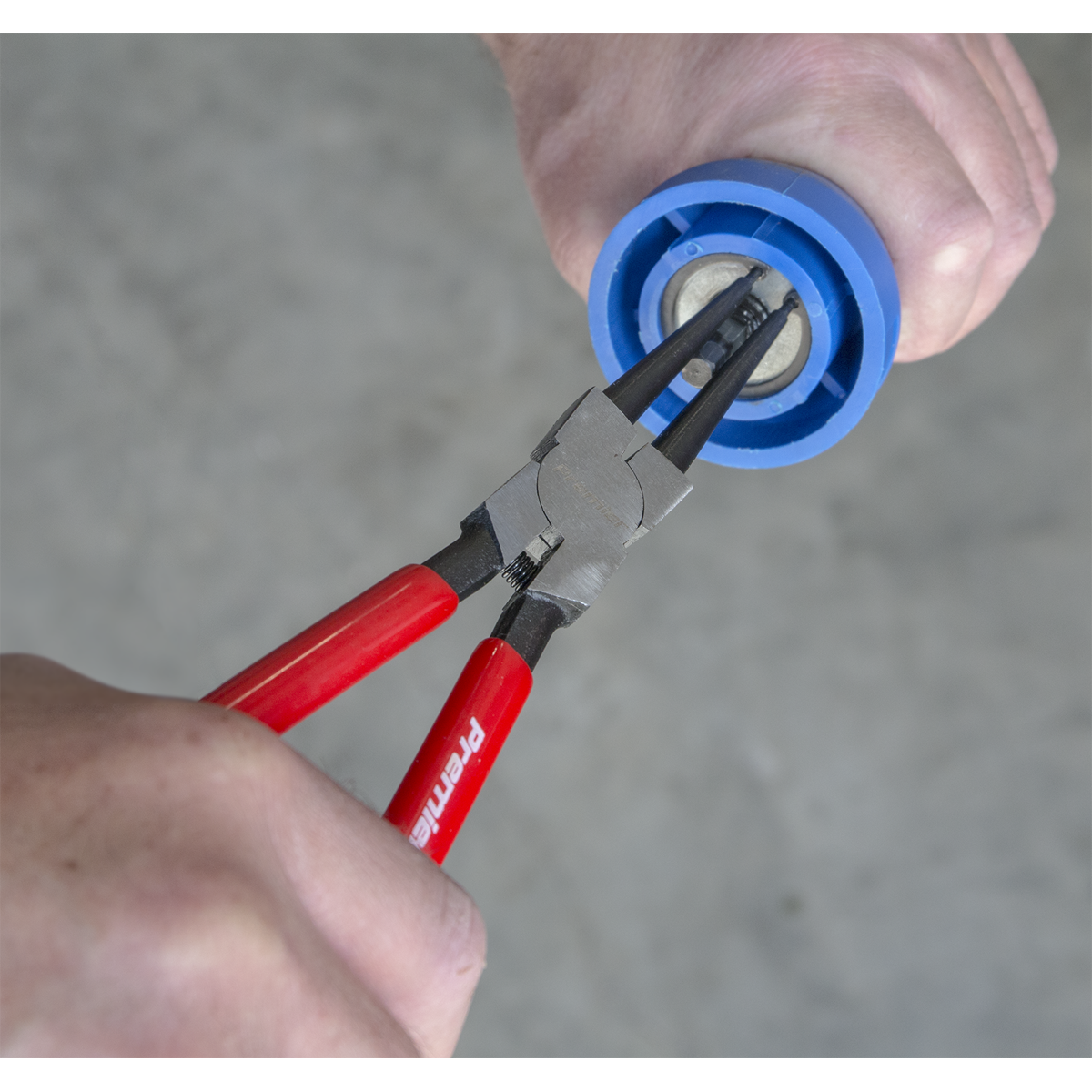 Sealey 230mm Straight Nose Internal Circlip Pliers AK84564