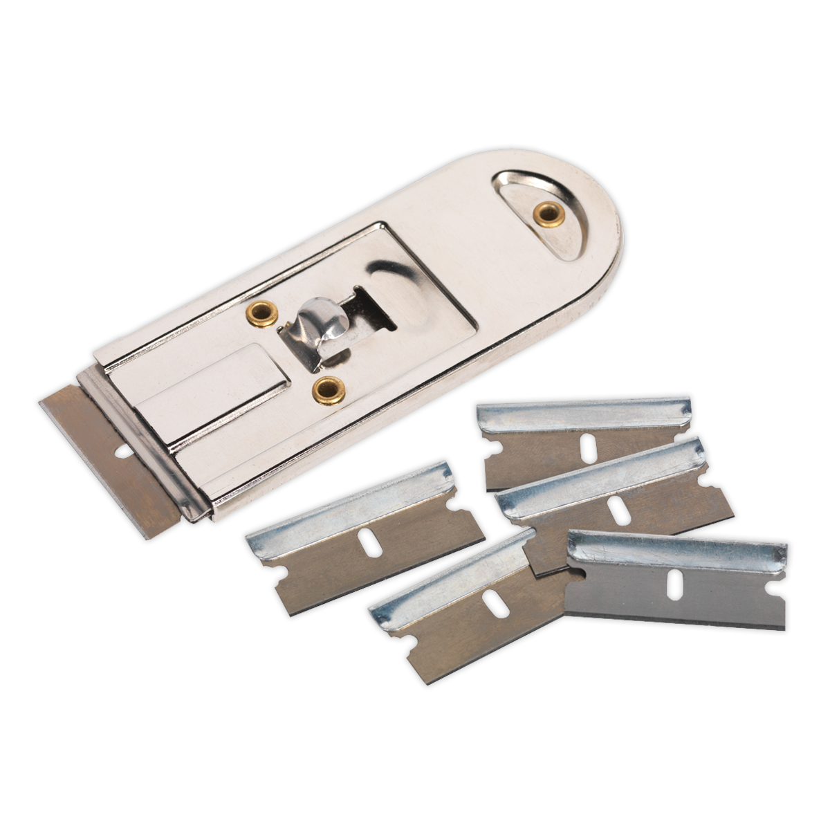 Sealey Retracting Razor Scraper with Blades AK867
