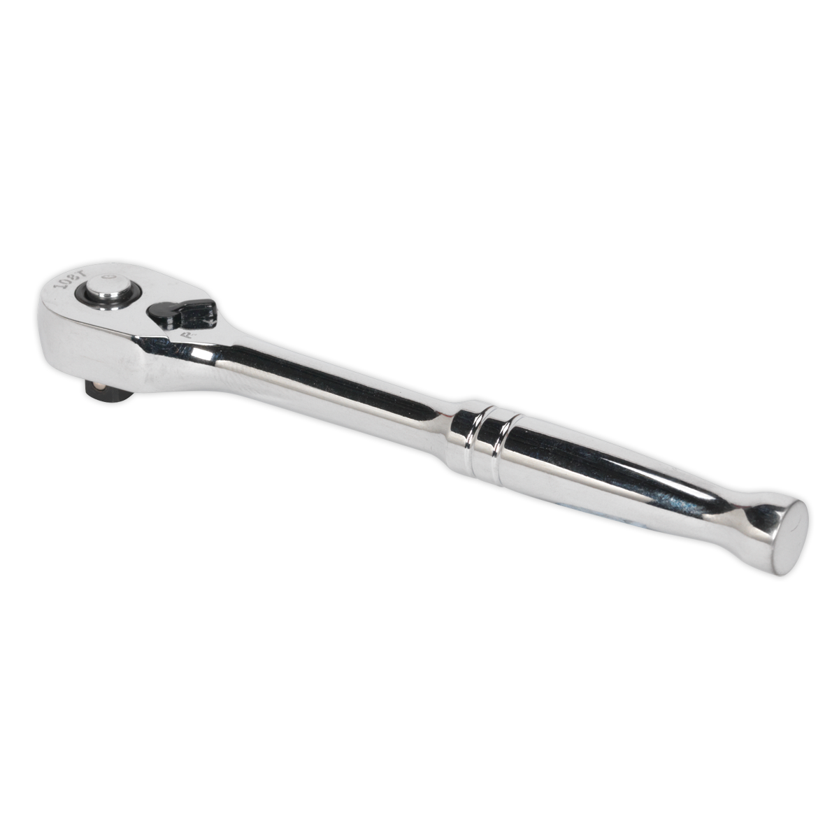Sealey 1/4"Sq Drive Pear-Head Ratchet Wrench Flip Reverse AK8970