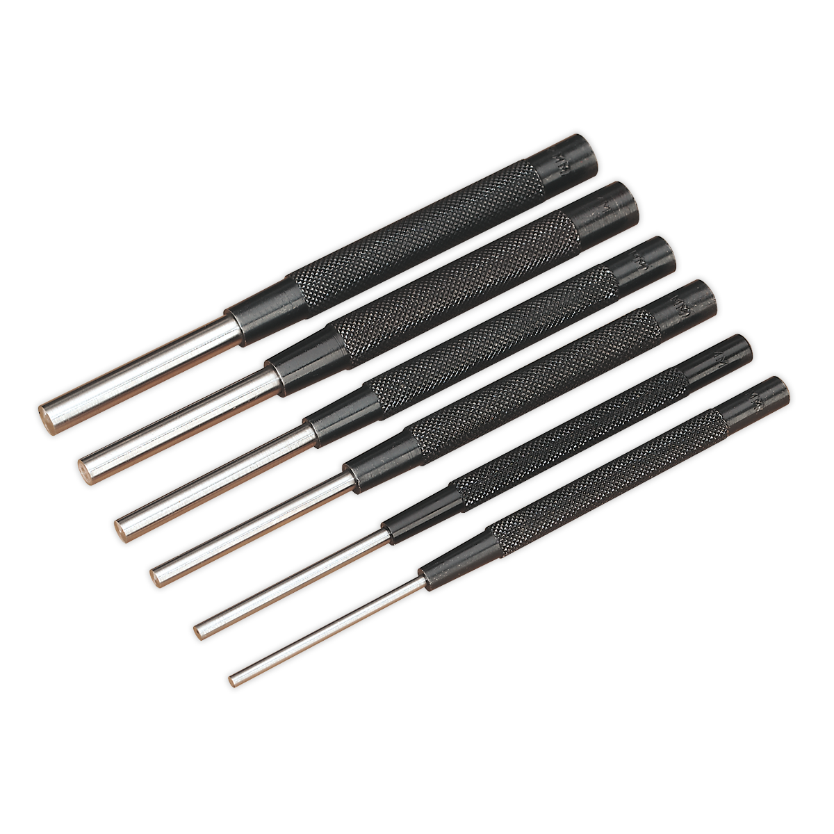 Sealey 6pc Parallel Pin Punch Set AK9123