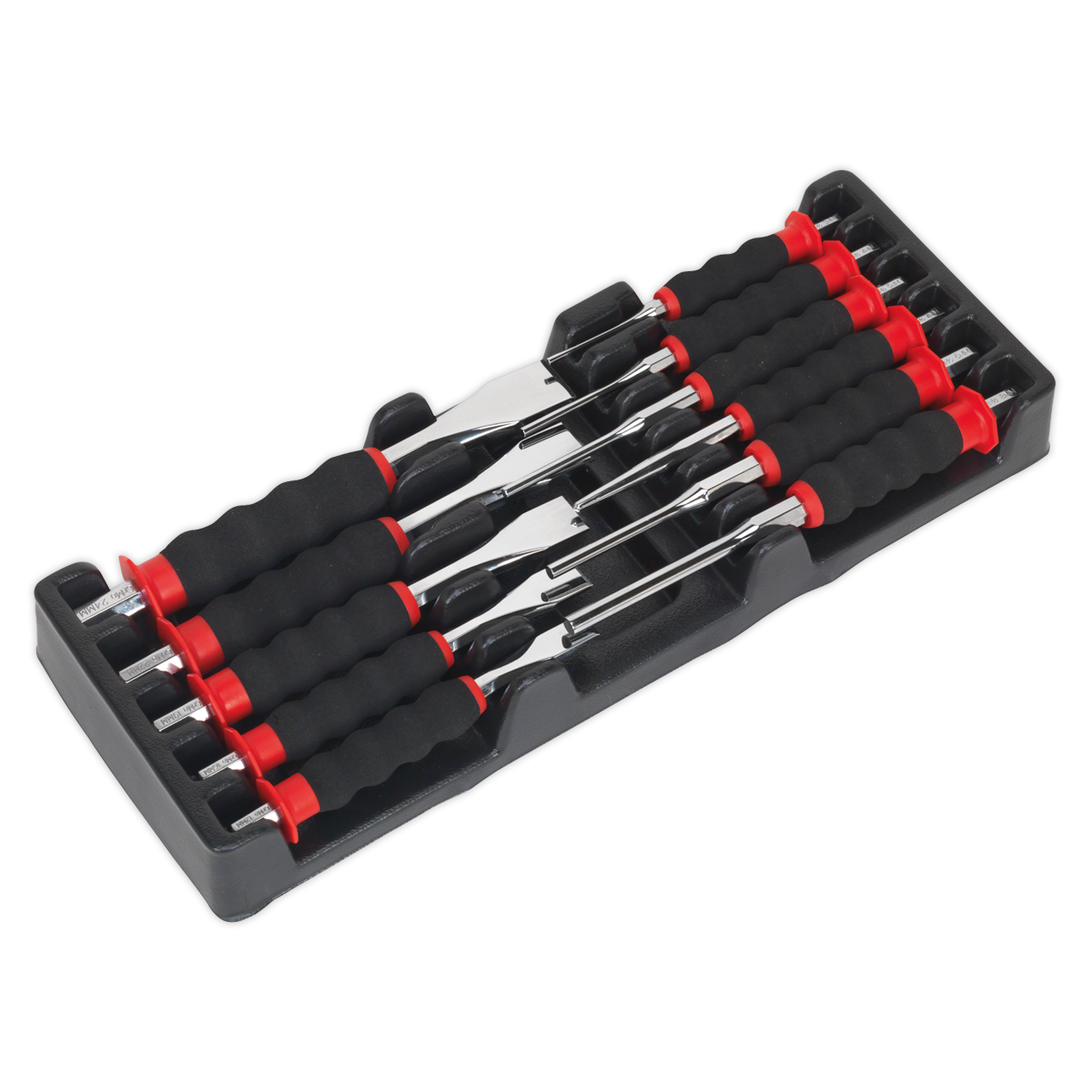 Sealey 11pc Sheathed Punch & Chisel Set AK9135