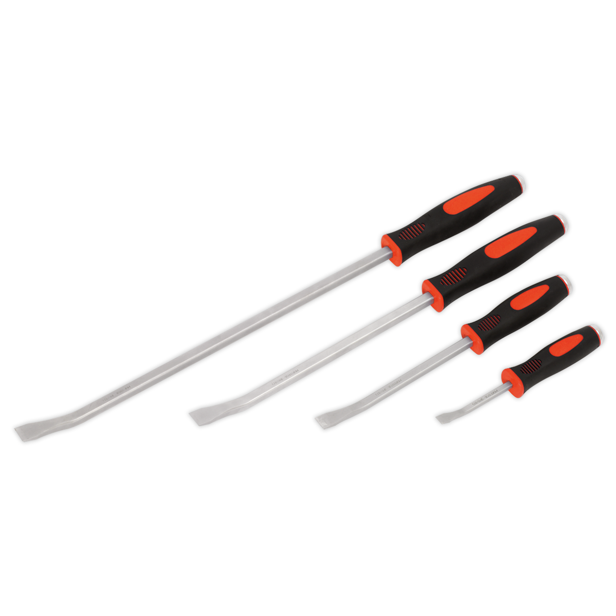 Sealey 4pc Heavy-Duty Angled Pry Bar Set AK9141
