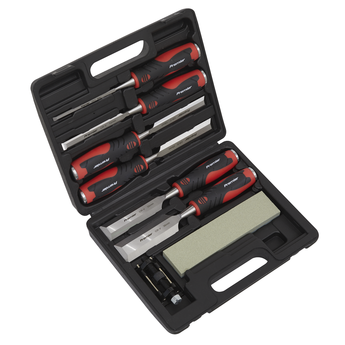 Sealey 8pc Hammer-Thru Wood Chisel Set AK9240