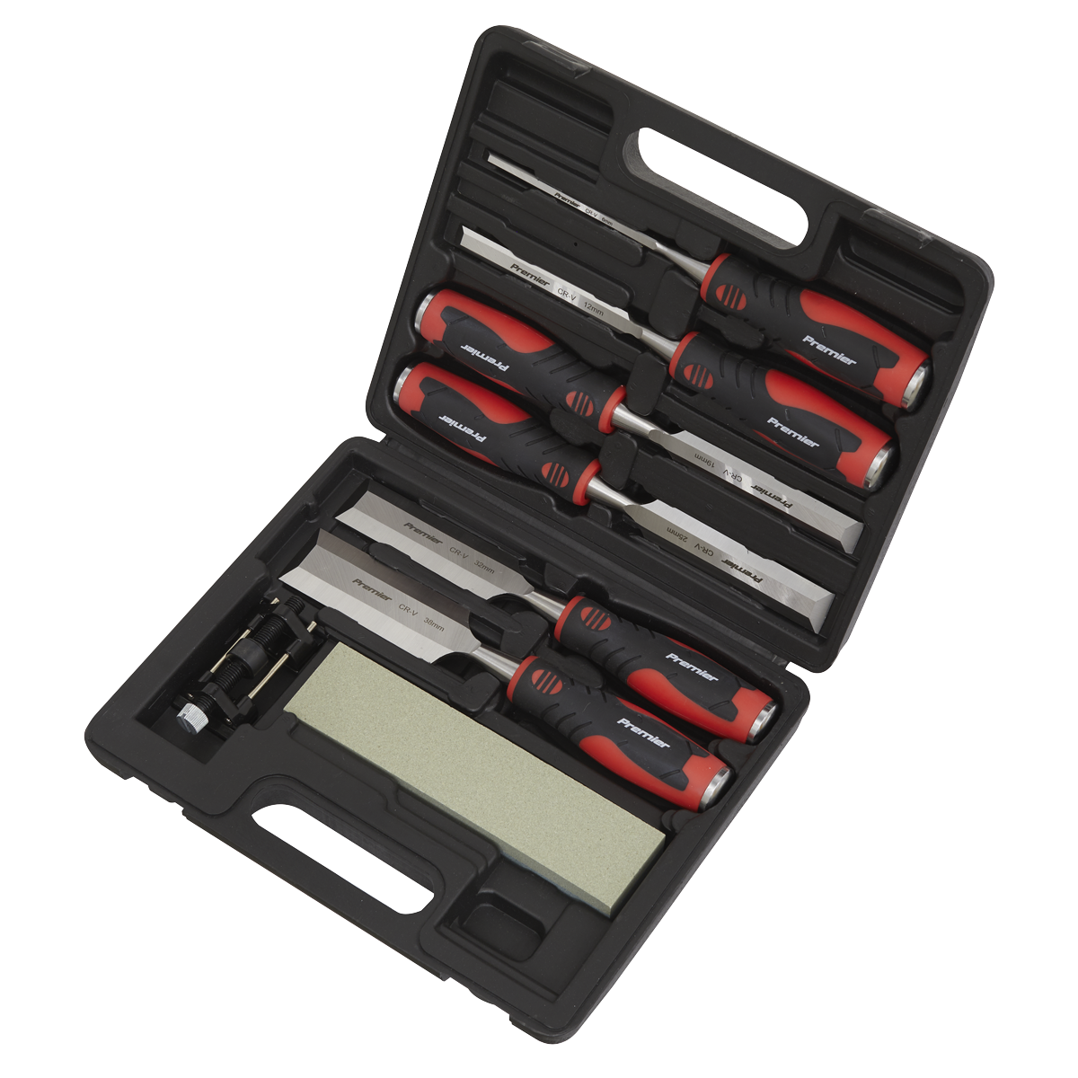 Sealey 8pc Hammer-Thru Wood Chisel Set AK9240