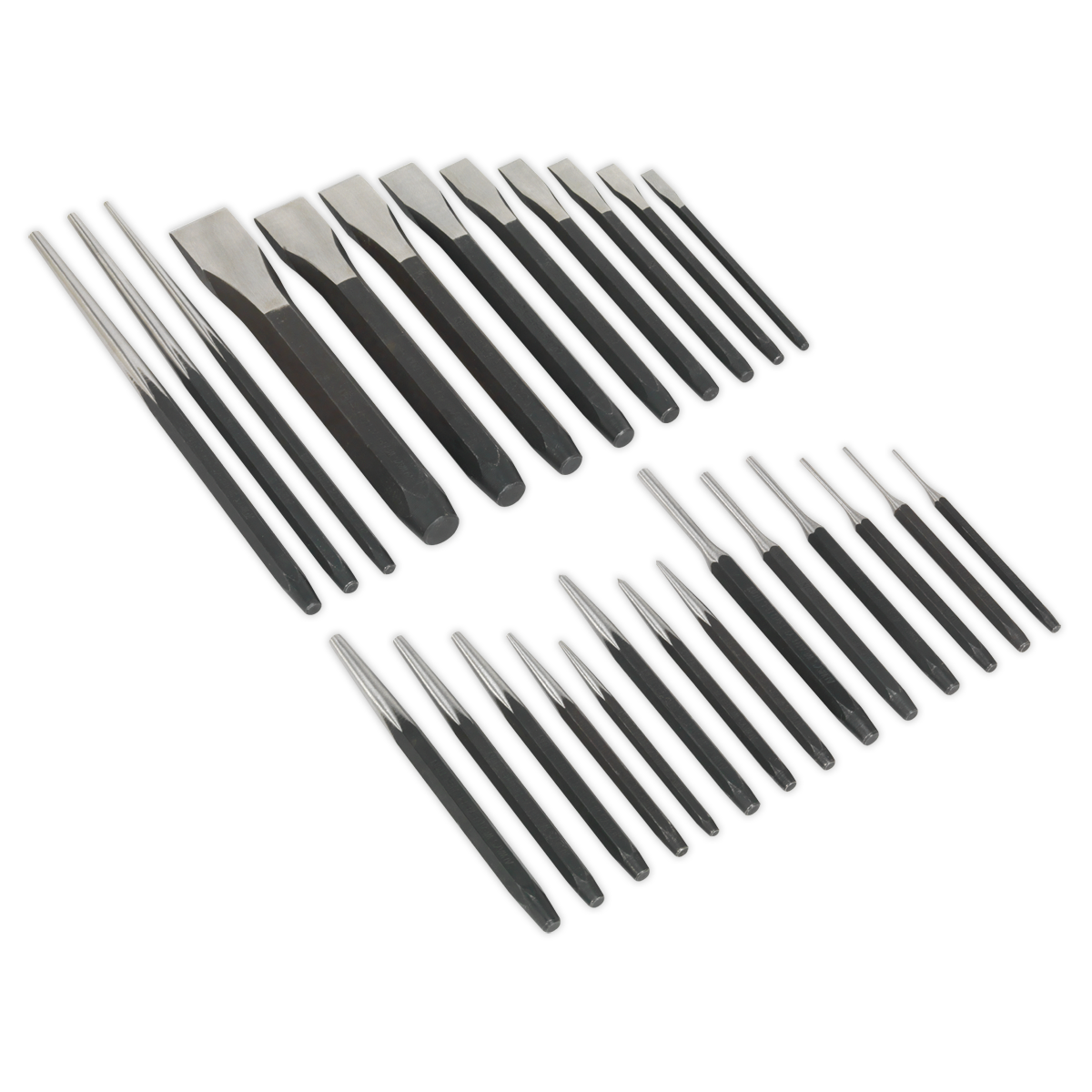 Sealey 26pc Punch & Chisel Set AK9298