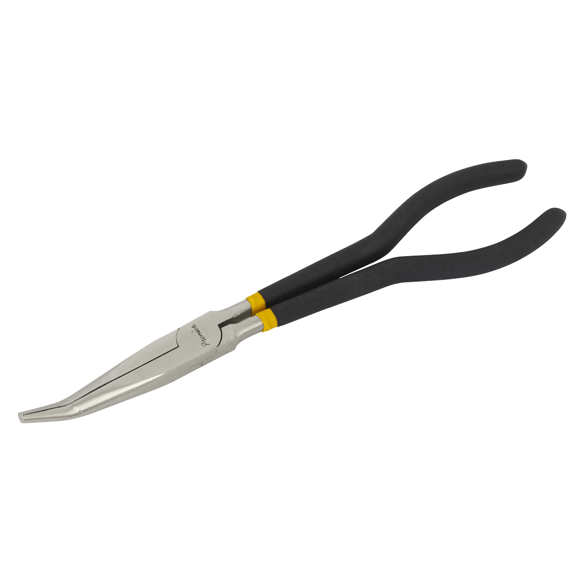 Sealey 280mm Offset Needle Nose Pliers Ni-Fe Finish AK935