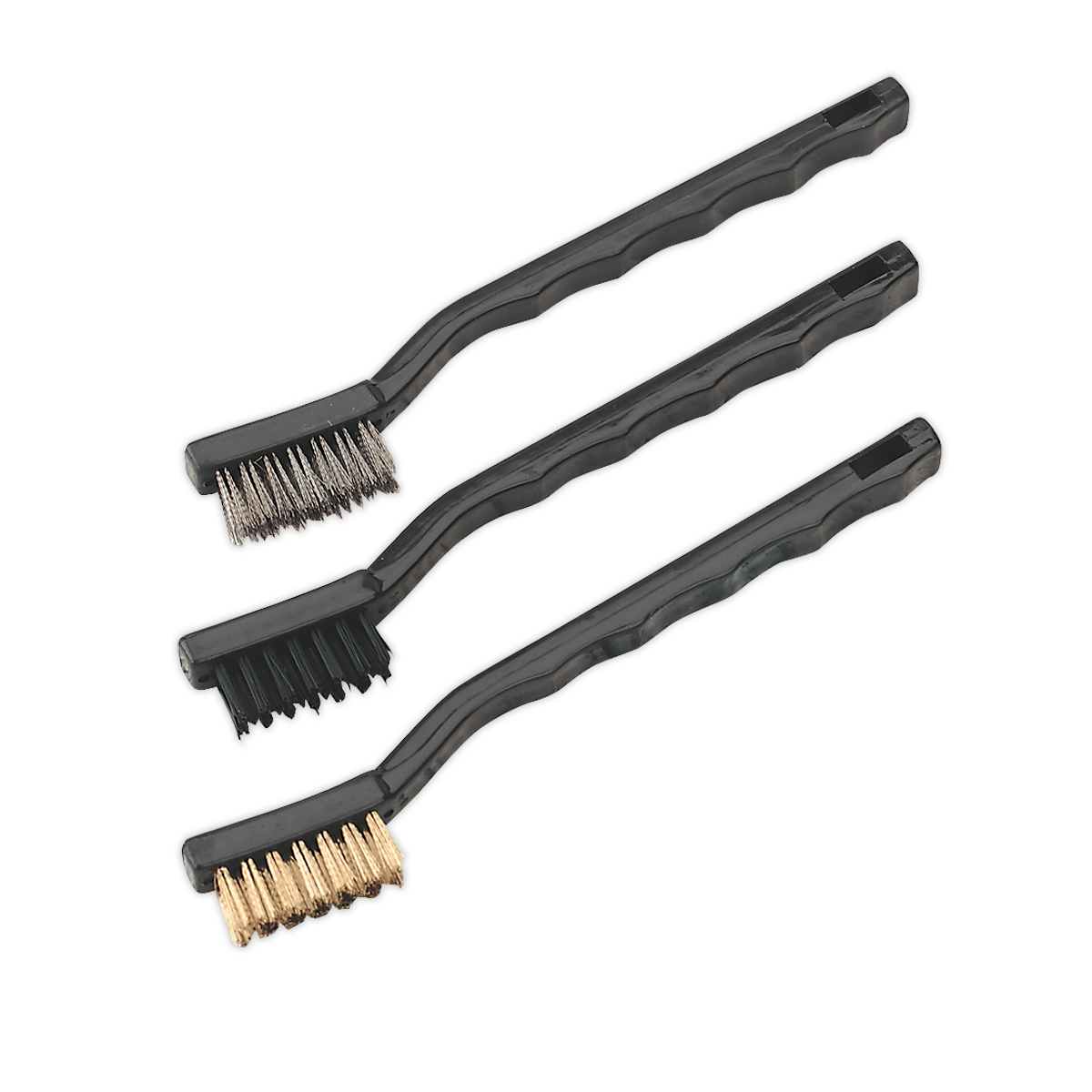 Sealey 3pc Miniature Brush Set AK9791