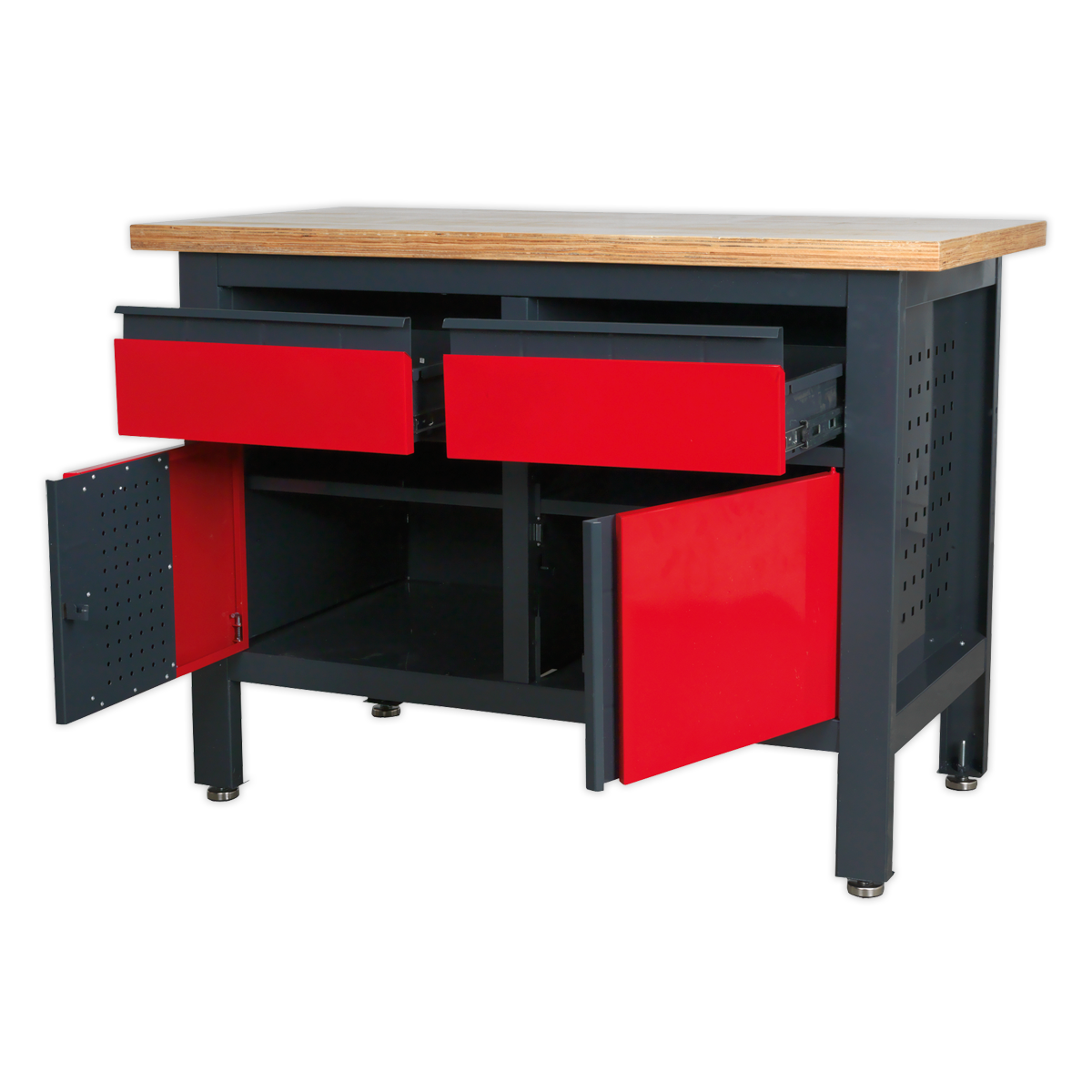Sealey Workstation with 2 Drawers & 2 Cupboards AP1372A