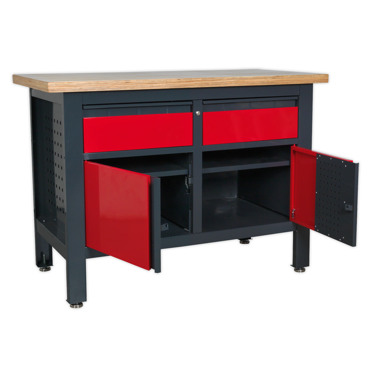 Sealey Workstation with 2 Drawers & 2 Cupboards AP1372A