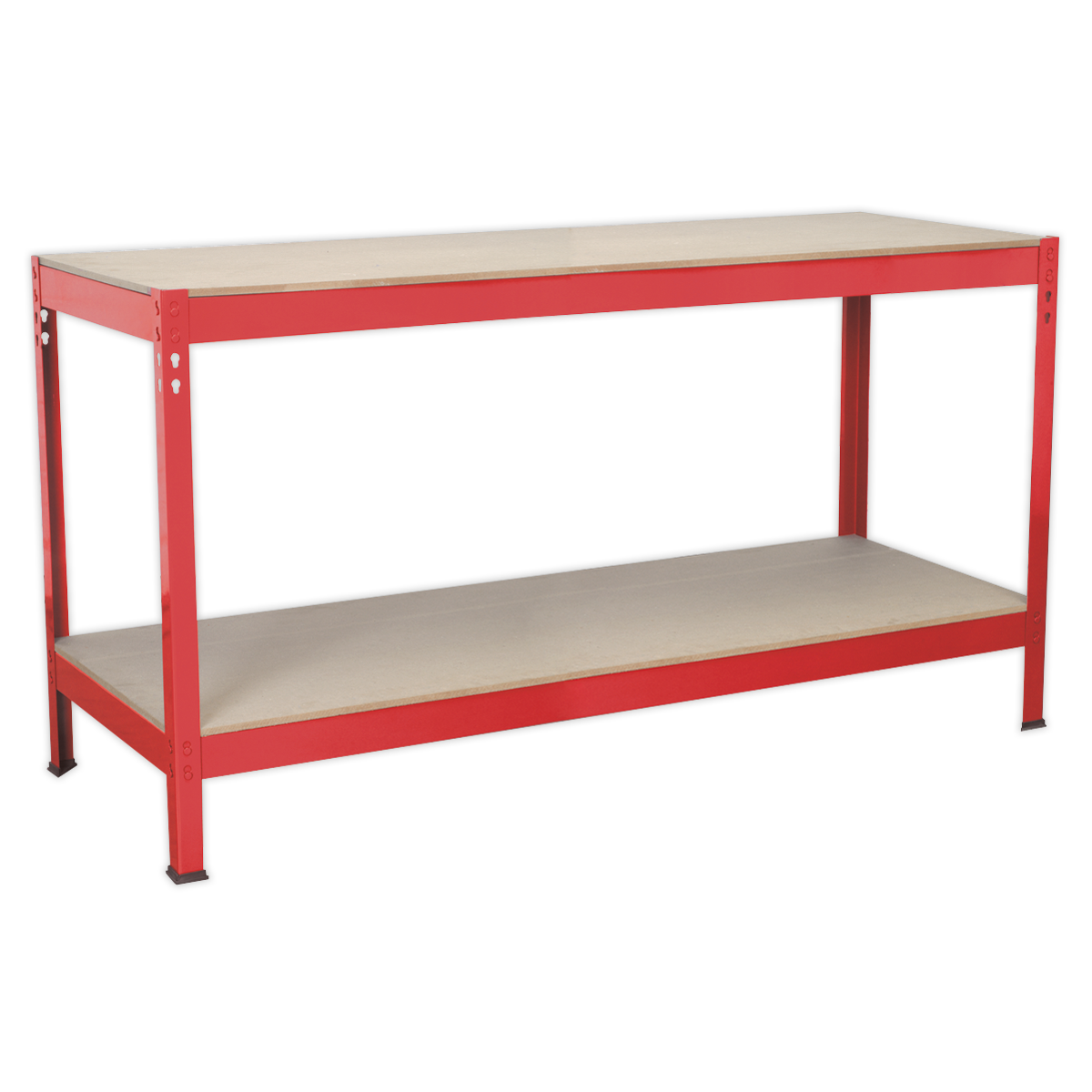Sealey 1.53m Steel Workbench with Wooden Top AP1535