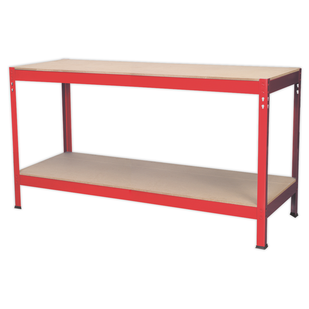 Sealey 1.53m Steel Workbench with Wooden Top AP1535