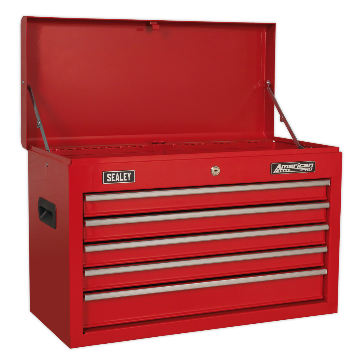 Sealey 5 Drawer Topchest with Ball-Bearing Slides - Red AP225