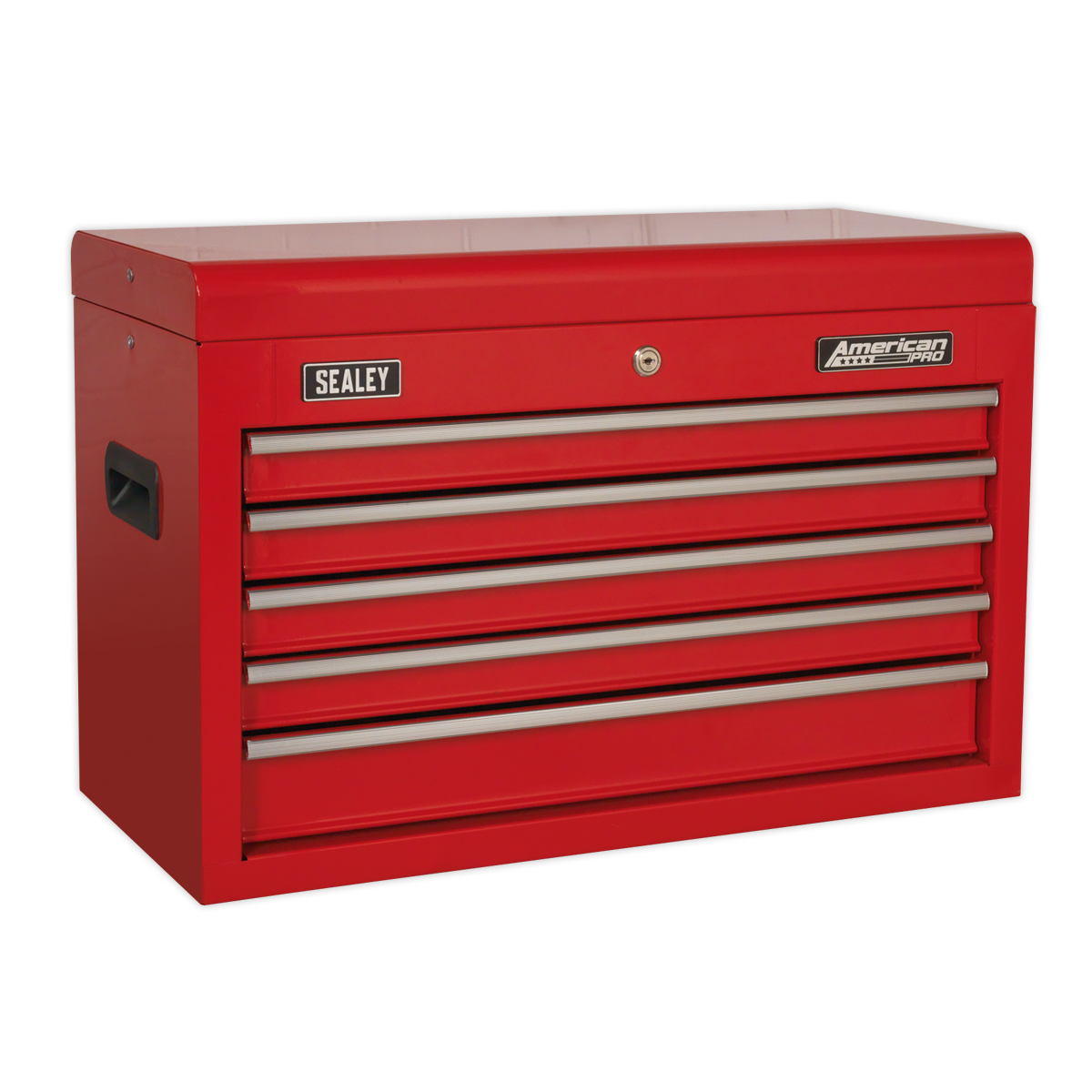 Sealey 5 Drawer Topchest with Ball-Bearing Slides - Red AP225