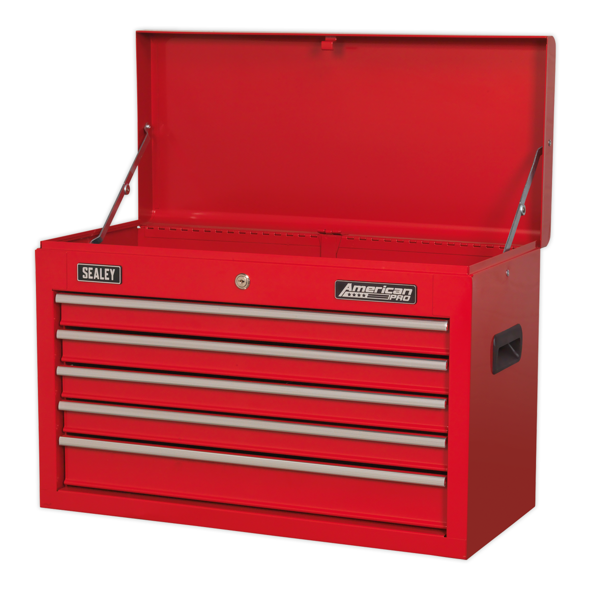 Sealey 5 Drawer Topchest with Ball-Bearing Slides - Red AP225