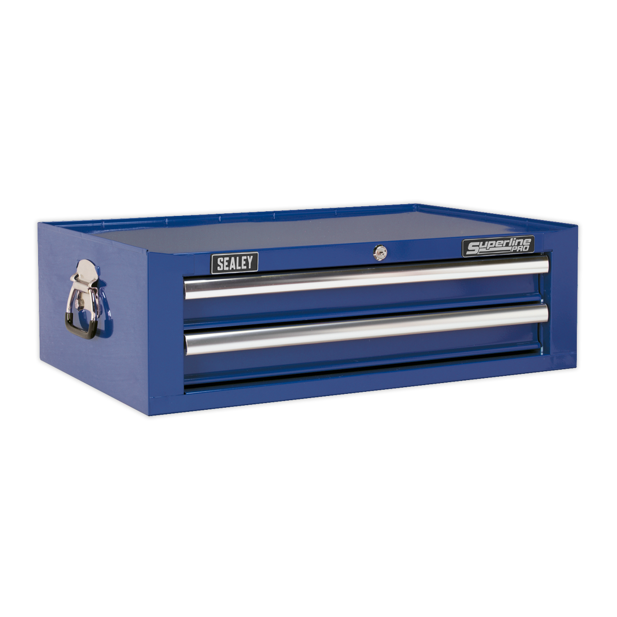 Sealey 2 Drawer Mid-Box with Ball-Bearing Slides - Blue AP26029TC